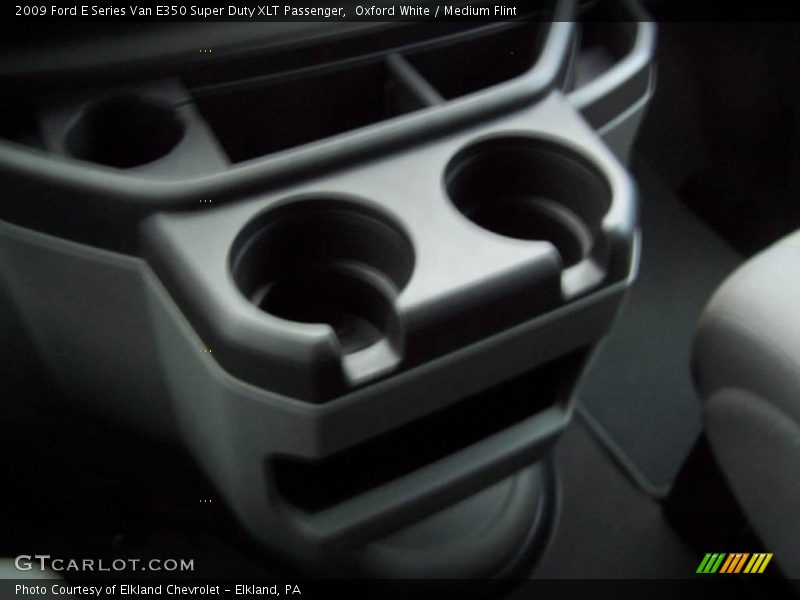 Oxford White / Medium Flint 2009 Ford E Series Van E350 Super Duty XLT Passenger