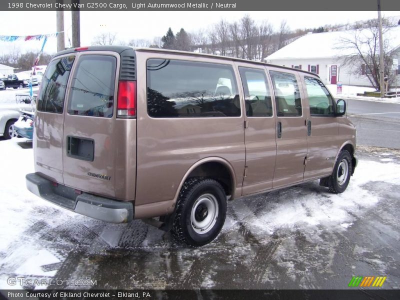 Light Autumnwood Metallic / Neutral 1998 Chevrolet Chevy Van G2500 Cargo