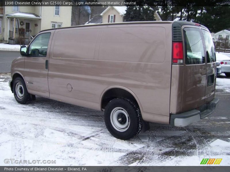 Light Autumnwood Metallic / Neutral 1998 Chevrolet Chevy Van G2500 Cargo