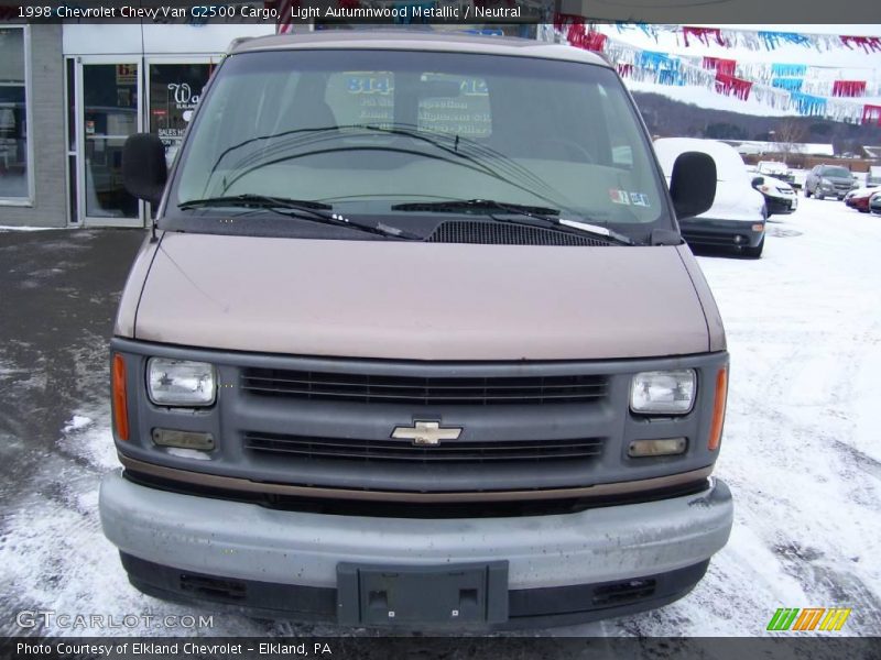 Light Autumnwood Metallic / Neutral 1998 Chevrolet Chevy Van G2500 Cargo