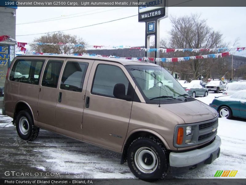 Light Autumnwood Metallic / Neutral 1998 Chevrolet Chevy Van G2500 Cargo