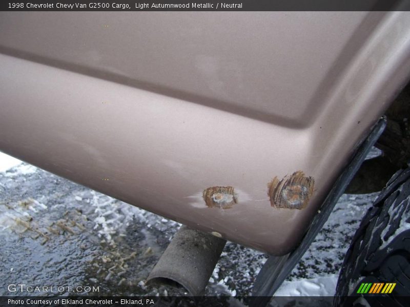 Light Autumnwood Metallic / Neutral 1998 Chevrolet Chevy Van G2500 Cargo