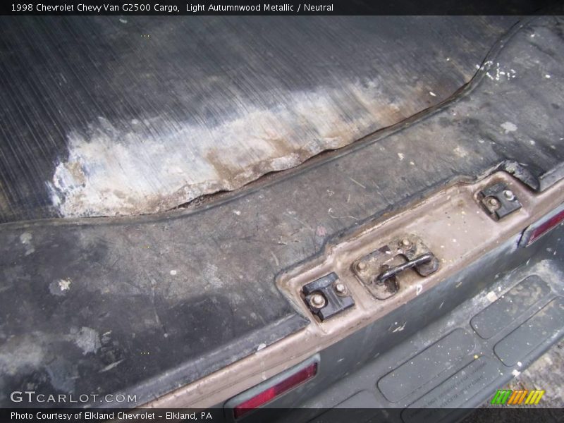 Light Autumnwood Metallic / Neutral 1998 Chevrolet Chevy Van G2500 Cargo