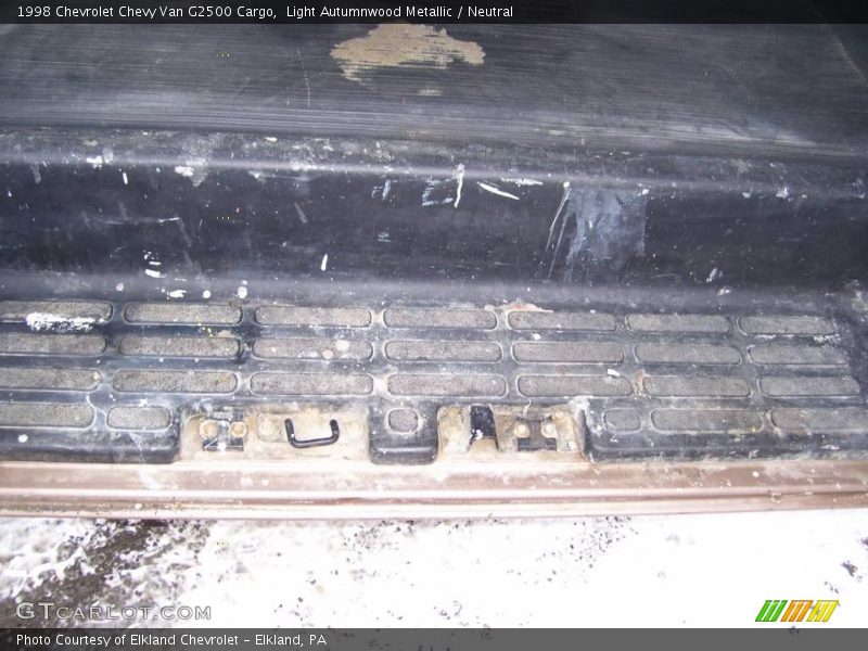 Light Autumnwood Metallic / Neutral 1998 Chevrolet Chevy Van G2500 Cargo