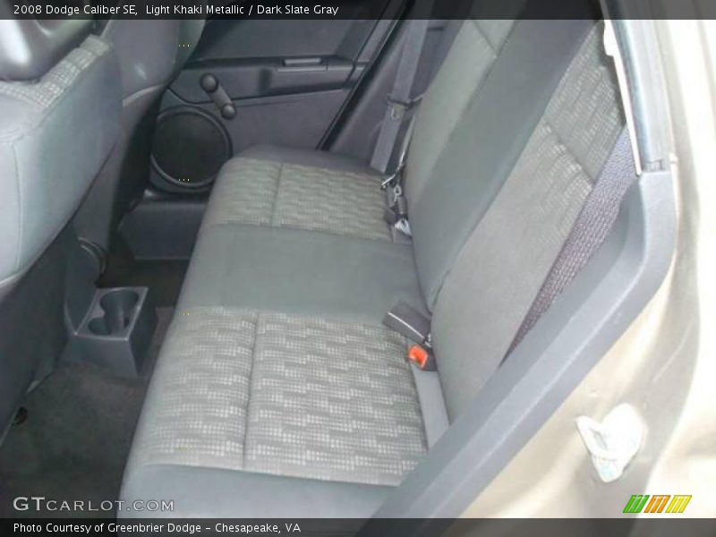 Light Khaki Metallic / Dark Slate Gray 2008 Dodge Caliber SE
