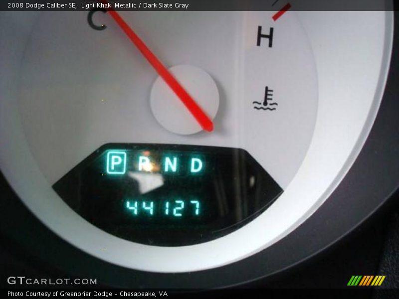 Light Khaki Metallic / Dark Slate Gray 2008 Dodge Caliber SE