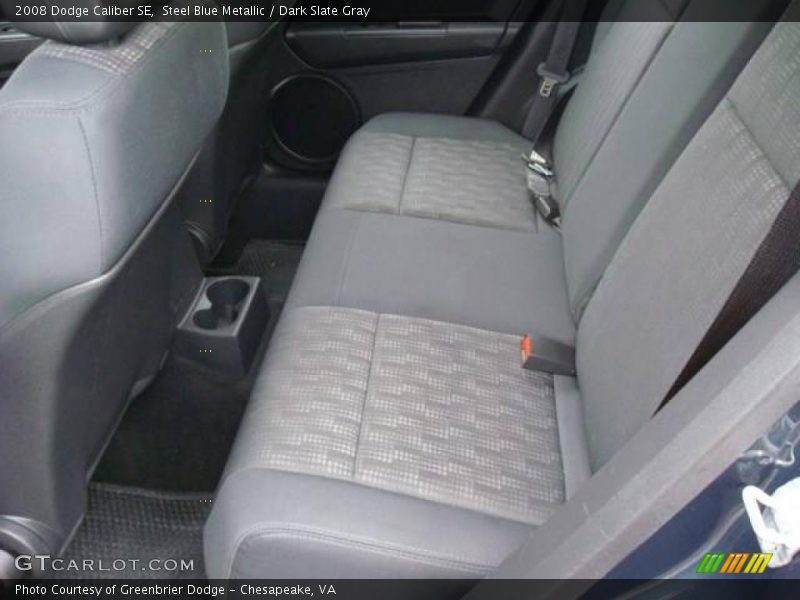 Steel Blue Metallic / Dark Slate Gray 2008 Dodge Caliber SE