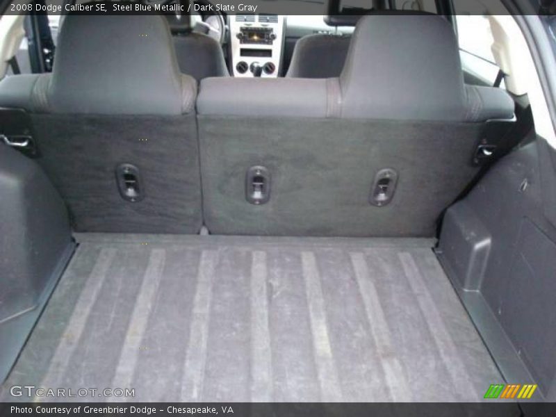 Steel Blue Metallic / Dark Slate Gray 2008 Dodge Caliber SE