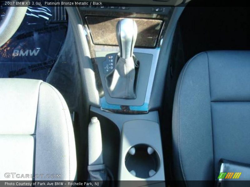 Platinum Bronze Metallic / Black 2007 BMW X3 3.0si