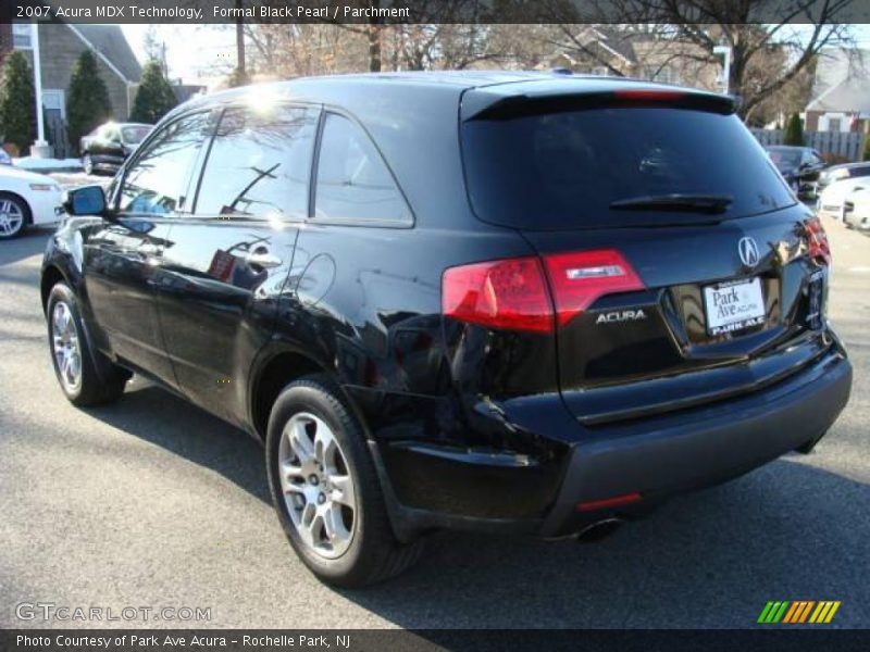 Formal Black Pearl / Parchment 2007 Acura MDX Technology