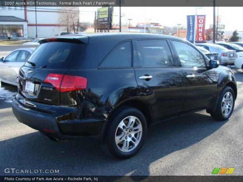 Formal Black Pearl / Parchment 2007 Acura MDX Technology