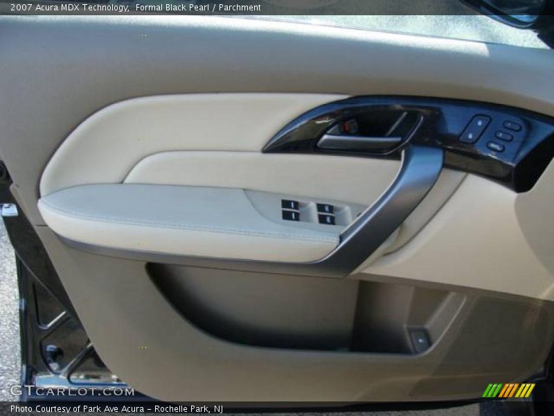 Formal Black Pearl / Parchment 2007 Acura MDX Technology