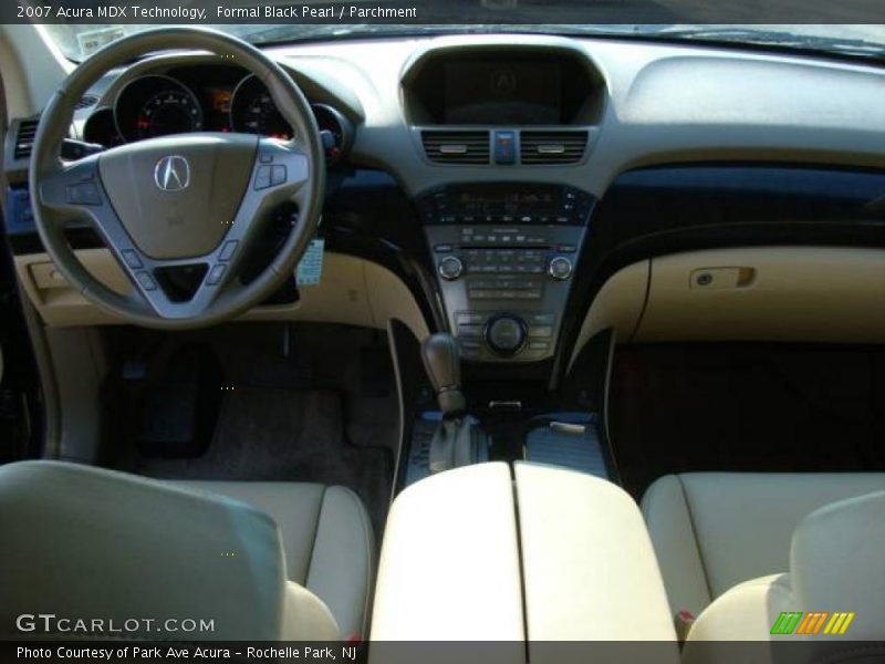 Formal Black Pearl / Parchment 2007 Acura MDX Technology