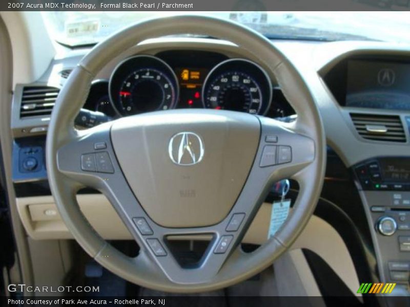 Formal Black Pearl / Parchment 2007 Acura MDX Technology