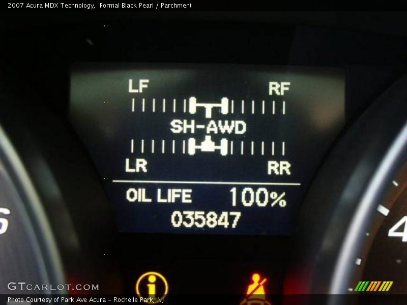 Formal Black Pearl / Parchment 2007 Acura MDX Technology