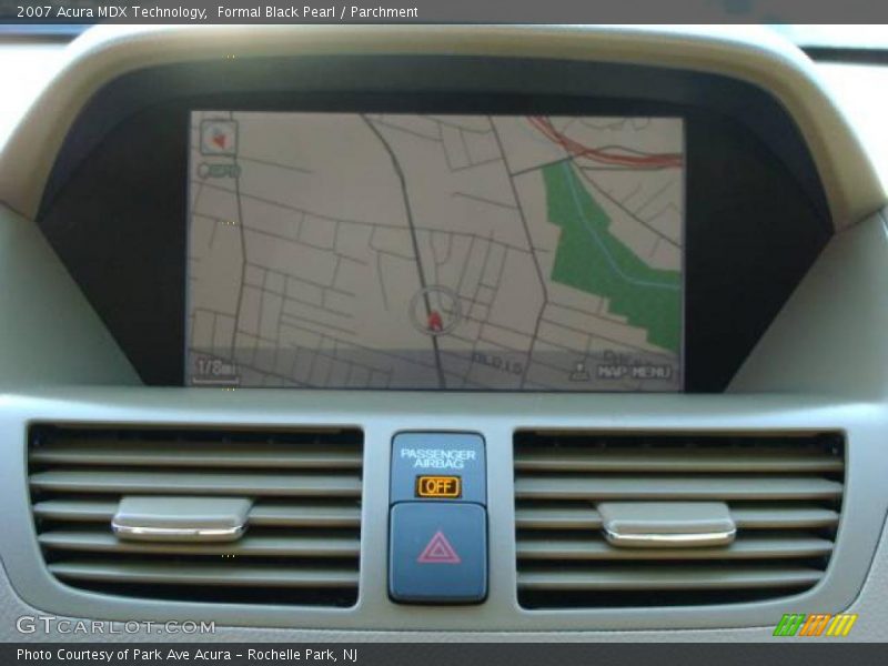 Formal Black Pearl / Parchment 2007 Acura MDX Technology