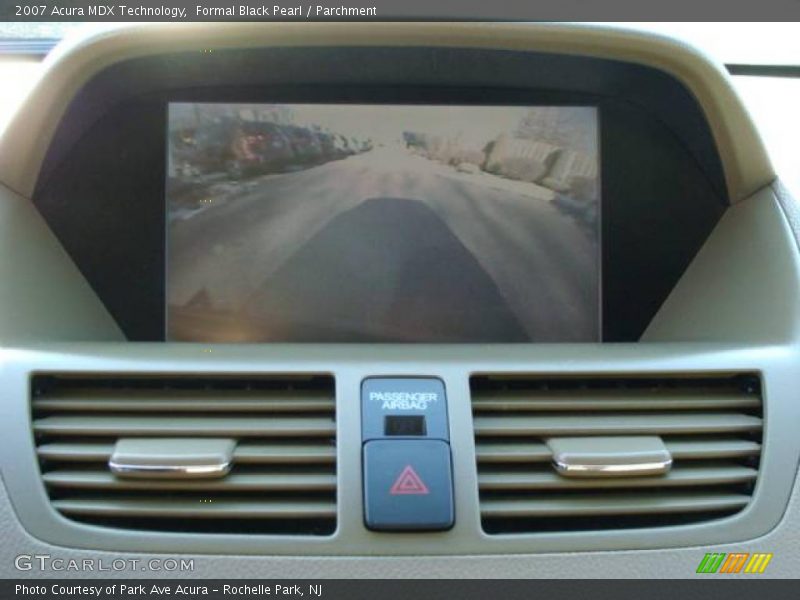 Formal Black Pearl / Parchment 2007 Acura MDX Technology