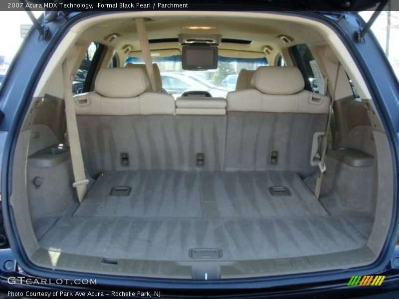 Formal Black Pearl / Parchment 2007 Acura MDX Technology