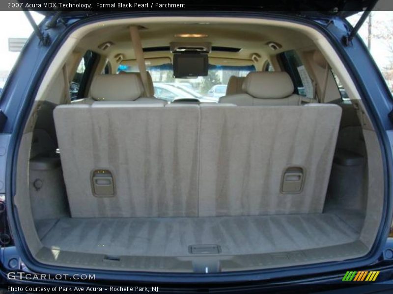 Formal Black Pearl / Parchment 2007 Acura MDX Technology