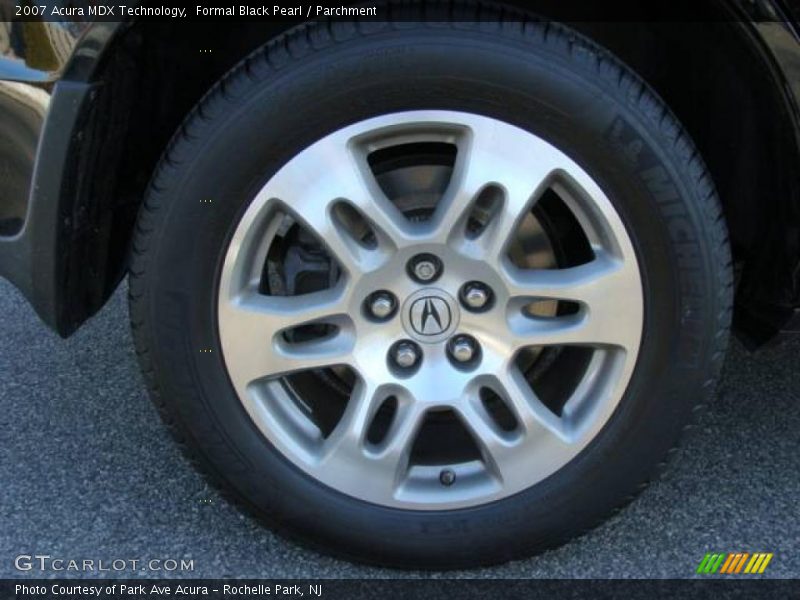 Formal Black Pearl / Parchment 2007 Acura MDX Technology