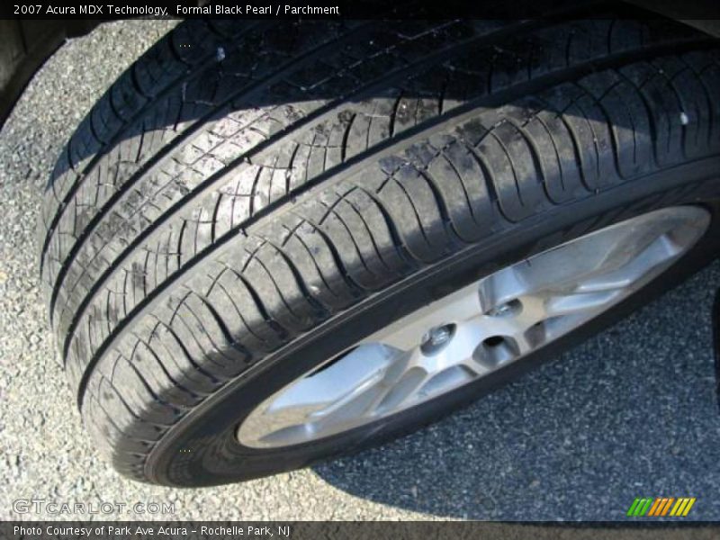 Formal Black Pearl / Parchment 2007 Acura MDX Technology