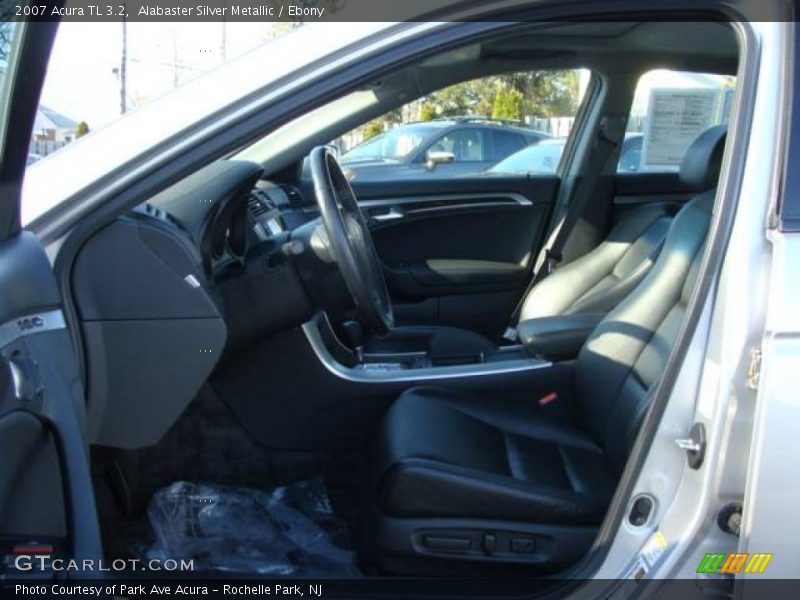 Alabaster Silver Metallic / Ebony 2007 Acura TL 3.2