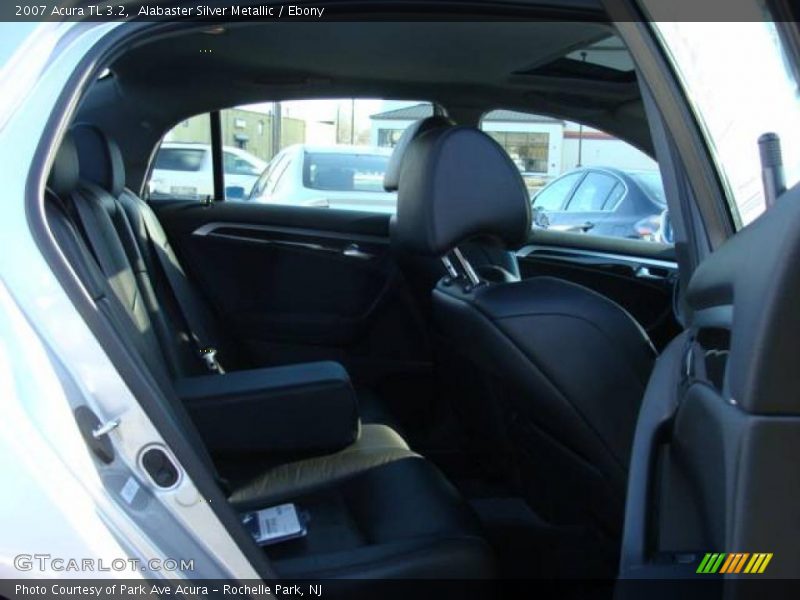 Alabaster Silver Metallic / Ebony 2007 Acura TL 3.2