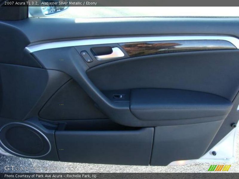 Alabaster Silver Metallic / Ebony 2007 Acura TL 3.2