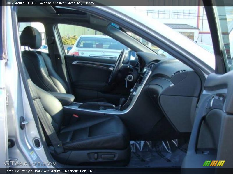 Alabaster Silver Metallic / Ebony 2007 Acura TL 3.2
