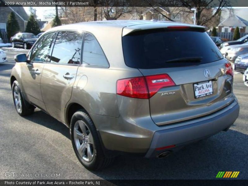 Mocha Metallic / Parchment 2009 Acura MDX
