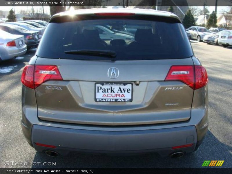 Mocha Metallic / Parchment 2009 Acura MDX
