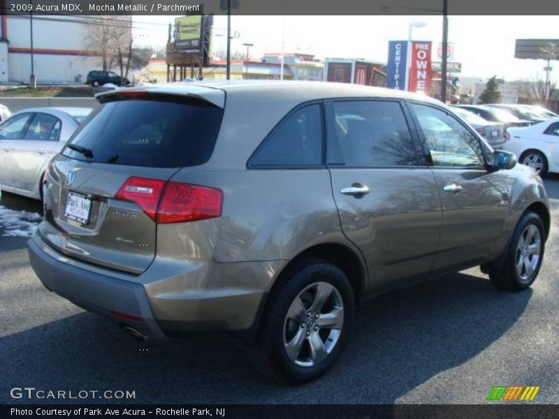 Mocha Metallic / Parchment 2009 Acura MDX