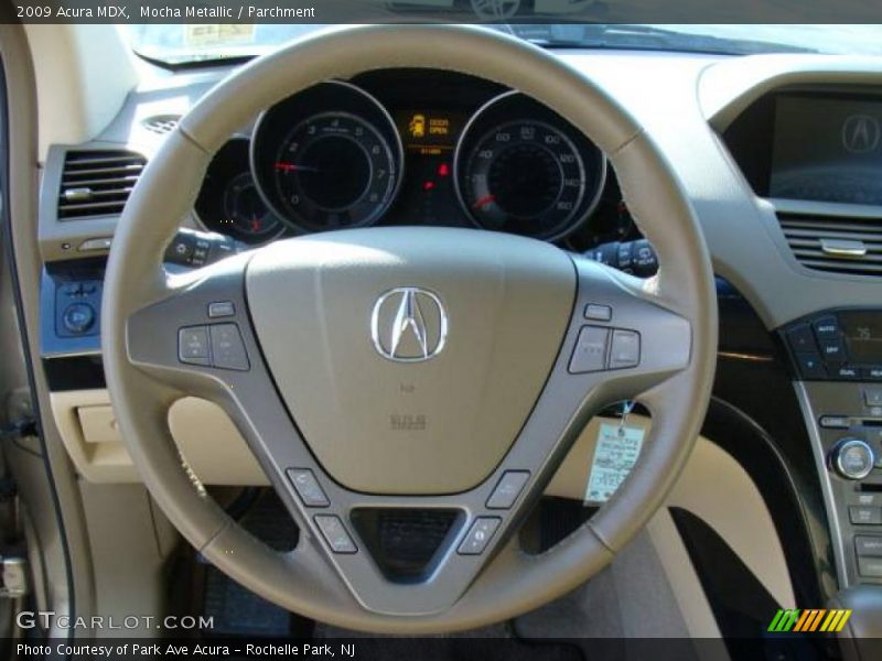 Mocha Metallic / Parchment 2009 Acura MDX