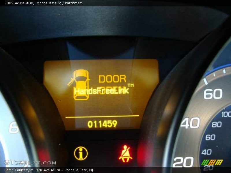 Mocha Metallic / Parchment 2009 Acura MDX