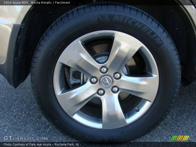 Mocha Metallic / Parchment 2009 Acura MDX