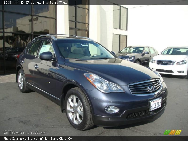 Blue Slate / Wheat 2008 Infiniti EX 35 Journey
