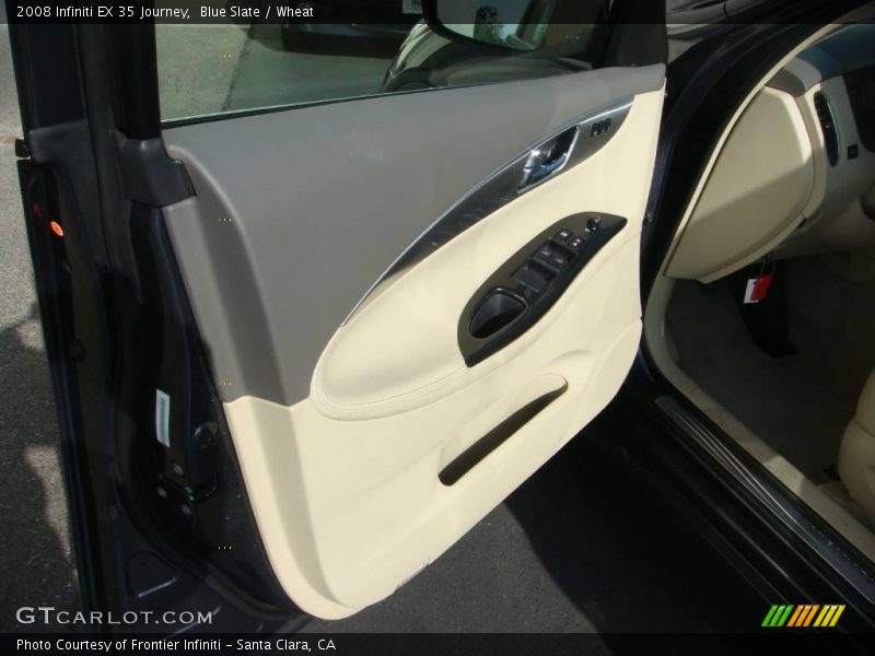 Blue Slate / Wheat 2008 Infiniti EX 35 Journey