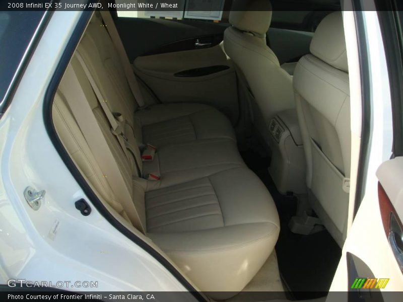 Moonlight White / Wheat 2008 Infiniti EX 35 Journey AWD
