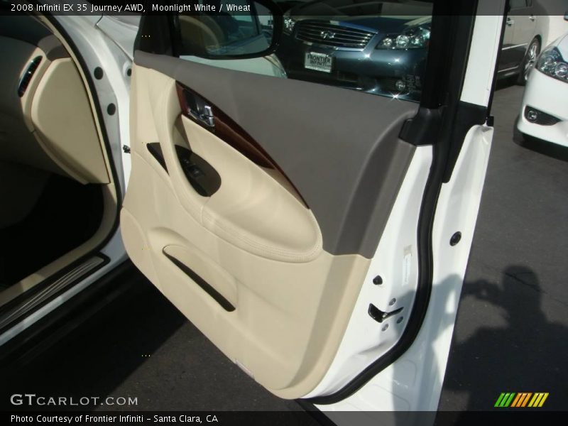 Moonlight White / Wheat 2008 Infiniti EX 35 Journey AWD