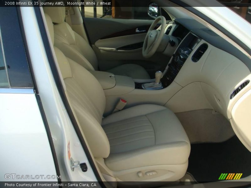 Moonlight White / Wheat 2008 Infiniti EX 35 Journey AWD