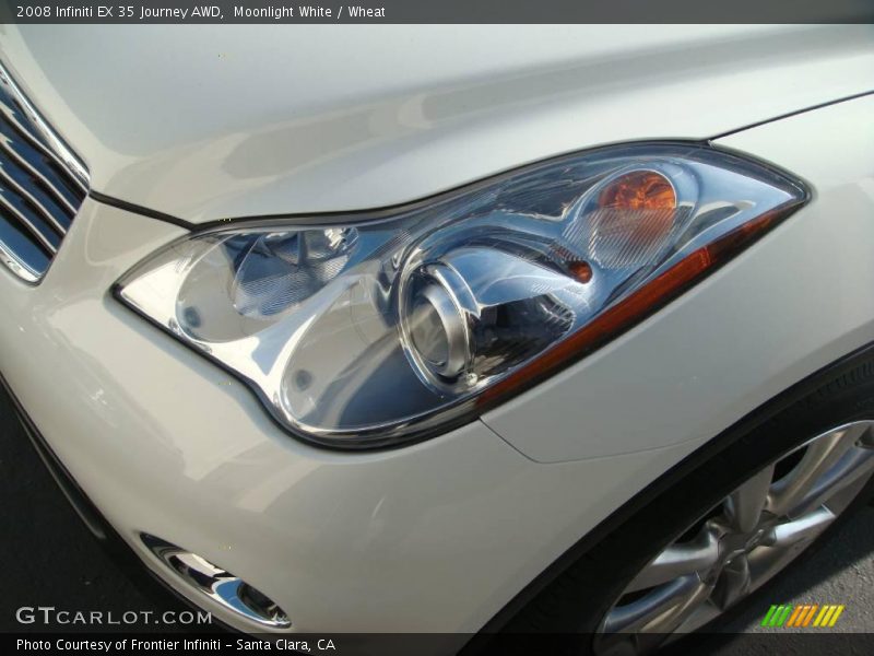 Moonlight White / Wheat 2008 Infiniti EX 35 Journey AWD