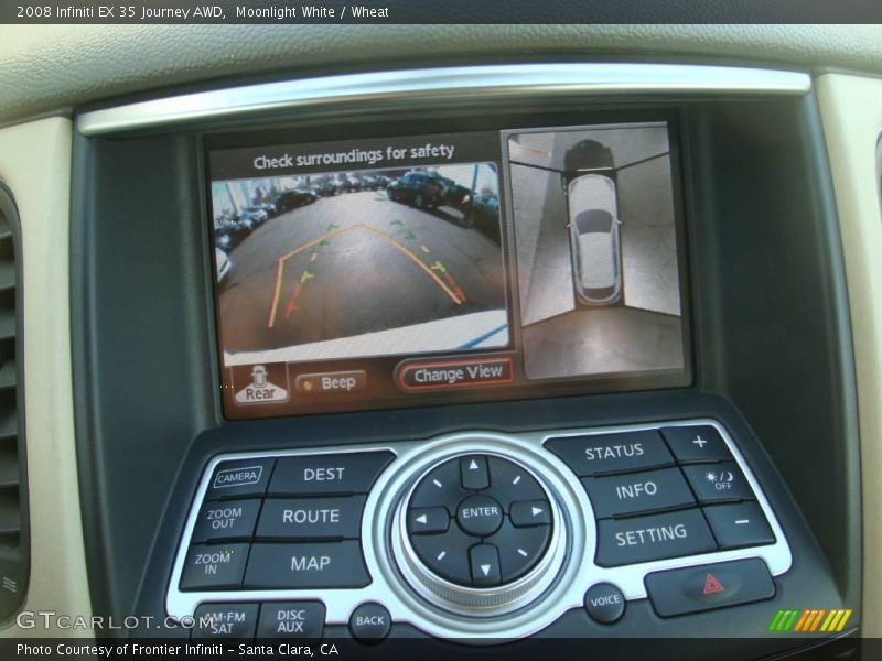 Moonlight White / Wheat 2008 Infiniti EX 35 Journey AWD