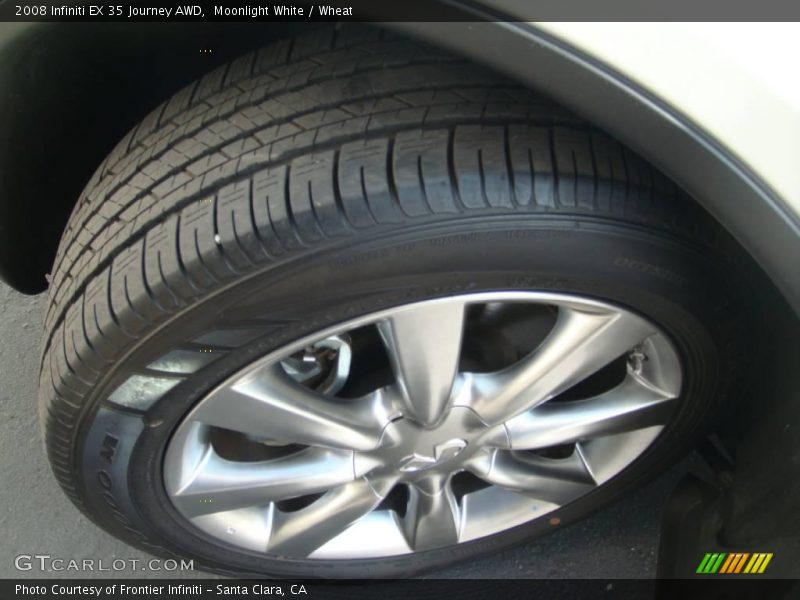 Moonlight White / Wheat 2008 Infiniti EX 35 Journey AWD