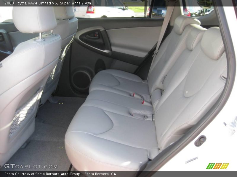 Super White / Ash 2008 Toyota RAV4 Limited V6