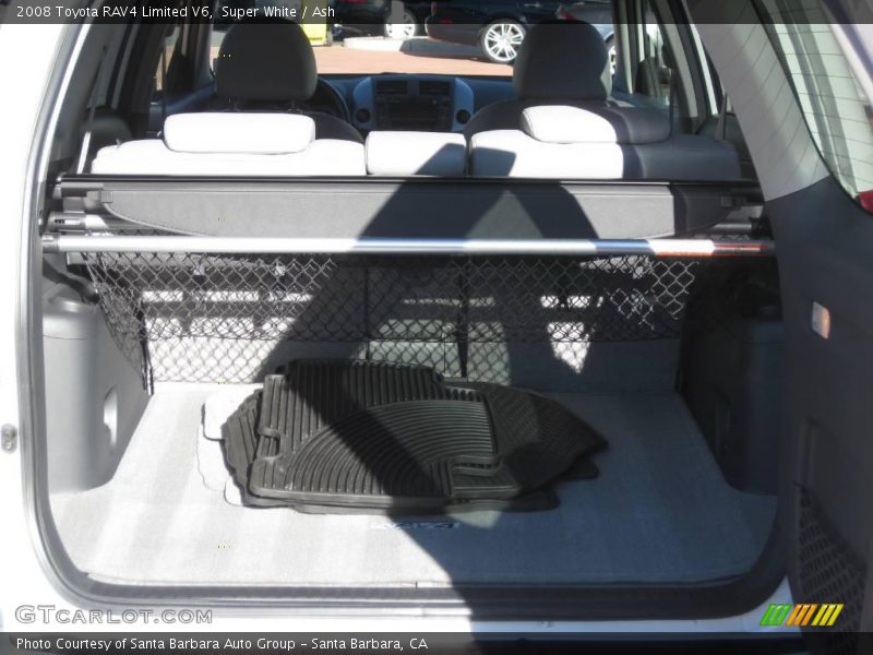 Super White / Ash 2008 Toyota RAV4 Limited V6