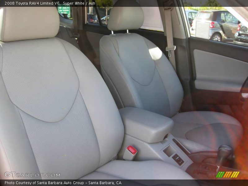 Super White / Ash 2008 Toyota RAV4 Limited V6