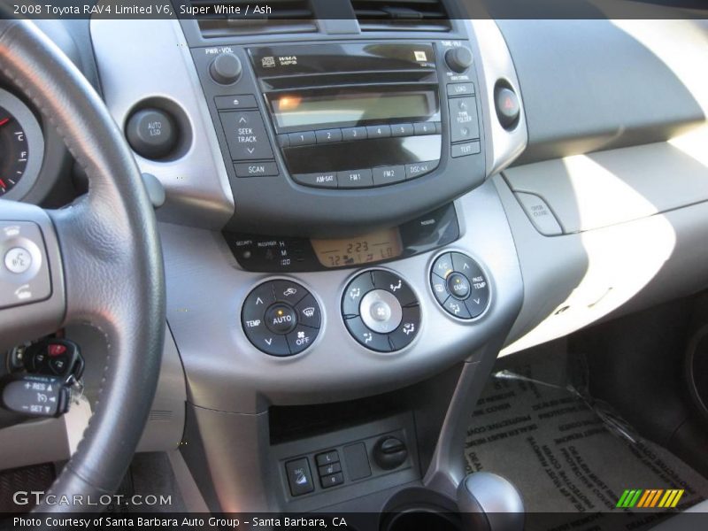 Super White / Ash 2008 Toyota RAV4 Limited V6