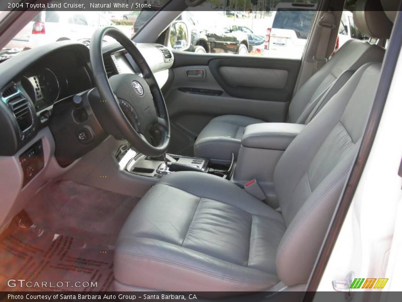 Natural White / Stone 2004 Toyota Land Cruiser
