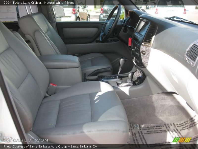 Natural White / Stone 2004 Toyota Land Cruiser