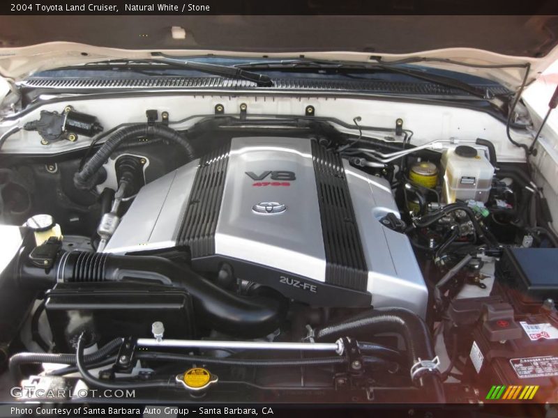 Natural White / Stone 2004 Toyota Land Cruiser